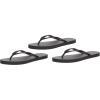 imageAmazon Essentials Womens Flip Flops Pack of 3Black