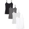 Black/Charcoal Heather/Light Grey Heather/White
