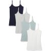 Grey/Navy/Turquoise Green/White