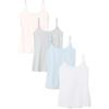 Light Blue/Light Grey Heather/Pale Pink/White