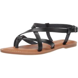 imageAmazon Essentials Womens Casual Strappy SandalBlack