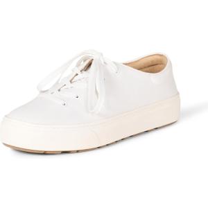 imageAmazon Essentials Womens Comfortable Lace Up SneakersWhite