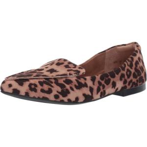 imageAmazon Essentials Womens Loafer FlatRose Leopard