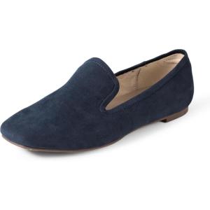 imageAmazon Essentials Womens Soft Minimal LoaferNavy Faux Suede