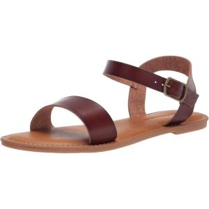 imageAmazon Essentials Womens Two Strap Buckle SandalBrown