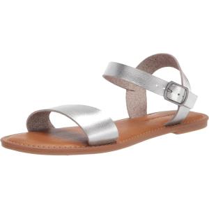 imageAmazon Essentials Womens Two Strap Buckle SandalSilver