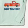 imageAmazon Essentials Boys and Toddlers LongSleeve TShirtsPale Mint Green Truck