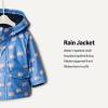 imageAmazon Essentials x Sofia Grainge Toddlers and Baby Boys WaterRepellent Rain JacketCornflower Blue Elephants