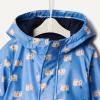imageAmazon Essentials x Sofia Grainge Toddlers and Baby Boys WaterRepellent Rain JacketCornflower Blue Elephants