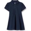 imageAmazon Essentials Girls and Toddlers Short Sleeve Polo DressNavy