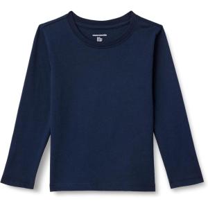 imageAmazon Essentials Boys and Toddlers LongSleeve TShirtsNavy