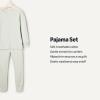 imageAmazon Essentials x Sofia Grainge Unisex Babies Toddlers and Kids SnugFit Cotton Pajamas Pack of 2IvoryPale Green