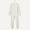 imageAmazon Essentials x Sofia Grainge Unisex Babies Toddlers and Kids SnugFit Cotton Pajamas Pack of 2IvoryPale Green