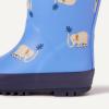 imageAmazon Essentials x Sofia Grainge Unisex Toddlers Waterproof Rubber Rain BootsBlue Elephant Rain