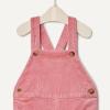 imageAmazon Essentials x Sofia Grainge Unisex Toddlers and Babies Corduroy Bib OverallBlush