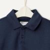 imageAmazon Essentials x Sofia Grainge Babies Toddlers and Boys French Terry Polo SweatshirtNavy