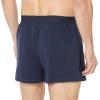 imageAmazon Essentials Cotton Jersey Boxers  Mens Underwear Available in Big ampamp Tall Pack of 5BlackGrey HeatherNavy