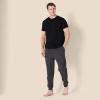 imageAmazon Essentials Mens Cotton Crew Neck Undershirts Versatile Soft Basics Pack of 6Black