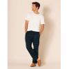 imageAmazon Essentials Mens Cotton Crew Neck Undershirts Versatile Soft Basics Pack of 6White