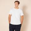 imageAmazon Essentials Mens Cotton Crew Neck Undershirts Versatile Soft Basics Pack of 6White