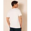 imageAmazon Essentials Mens Cotton Crew Neck Undershirts Versatile Soft Basics Pack of 6White