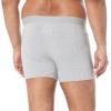 imageAmazon Essentials Mens Cotton Jersey Boxer Briefs Available in Big ampamp Tall 5PackBlackGrey HeatherNavy