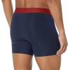 imageAmazon Essentials Mens Cotton Jersey Boxer Briefs Available in Big ampamp Tall 5PackDark RedDiamond GeoGrey HeatherNavy