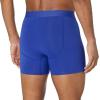 imageAmazon Essentials Mens Cotton Jersey Boxer Briefs Available in Big ampamp Tall 5PackRoyal BlueMixed Print