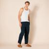 imageAmazon Essentials Mens Lightweight Tank Undershirts Pack of 6White