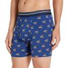 imageAmazon Essentials Mens Underwear Boxer Briefs Comfortable Cotton TagFree Pack of 5AnchorDog PrintMini Stripe