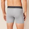 imageAmazon Essentials Mens Underwear Boxer Briefs Comfortable Cotton TagFree Pack of 5BlackCharcoalGrey