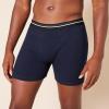 imageAmazon Essentials Mens Underwear Boxer Briefs Comfortable Cotton TagFree Pack of 5CharcoalDark BlueDark Navy