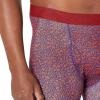 imageAmazon Essentials Mens Underwear Boxer Briefs Comfortable Cotton TagFree Pack of 5Dark Blue FloralGrey HeatherLight Pink Diamond PrintNavyRed
