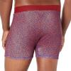 imageAmazon Essentials Mens Underwear Boxer Briefs Comfortable Cotton TagFree Pack of 5Dark Blue FloralGrey HeatherLight Pink Diamond PrintNavyRed