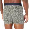 imageAmazon Essentials Mens Underwear Boxer Briefs Comfortable Cotton TagFree Pack of 5Green FloralGrey HeatherNavyOliveRugby Print