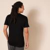 imageAmazon Essentials Mens VNeck Undershirt Breathable Cotton Pack of 6Black