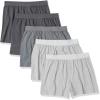 Grey Heather/Charcoal Mix