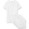 imageAmazon Essentials Mens Cotton Crew Neck Undershirts Versatile Soft Basics Pack of 6White