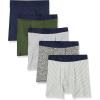 Green Floral/Grey Heather/Navy/Olive/Rugby Print