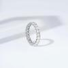 imageAmazon Essentials 14K Gold Plated Cubic Zirconia Stackable Statement RingRhodium Plated