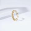 imageAmazon Essentials 14K Gold Plated Cubic Zirconia Stackable Statement RingYellow Gold