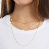 imageAmazon Essentials 14K Gold Plated Curb ChainYellow Gold