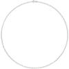 imageAmazon Essentials 14K Gold Plated Paperclip Chain NecklaceSilver