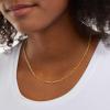 imageAmazon Essentials 14K Gold Plated Paperclip Chain NecklaceYellow Gold