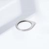 imageAmazon Essentials 14K Gold Plated Sterling Silver Bar RingRhodium