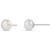 imageAmazon Essentials 14K Gold Plated Sterling Silver Freshwater Pearl StudSilver