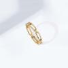 imageAmazon Essentials 14K Gold or Rhodium Plated Sterling Silver Chain Link Band RingYellow Gold