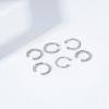 imageAmazon Essentials 14K Gold or Rhodium Plated Sterling Silver Set of 3 Ear CuffsSilver