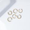 imageAmazon Essentials 14K Gold or Rhodium Plated Sterling Silver Set of 3 Ear CuffsYellow Gold