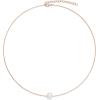 imageAmazon Essentials 14K Gold or Sterling Silver Freshwater Pearl Pendant NecklaceRose Gold